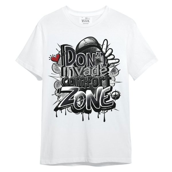 White Thunder 4s Shirt, Don't Zone Unisex Shirt Matching Jordan Shirt Jezsport.com