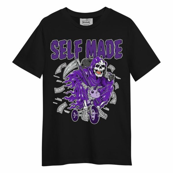 Retro Dark Iris 3s Shirt - Self Make Skeleton Unisex Shirt Matching Jordan Shirt Jezsport.com