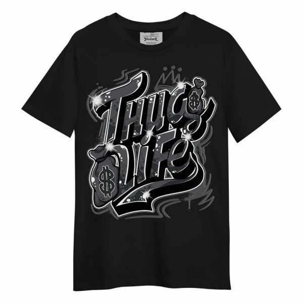 White Thunder 4s Shirt - Free Thug Living Graphic Unisex Shirt Matching Jordan Shirt Jezsport.com