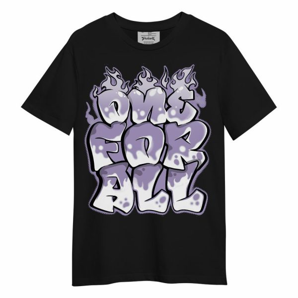 Low Pure Violet 11s Shirt - Ones For All Graphic Unisex Shirt Matching Jordan Shirt Jezsport.com