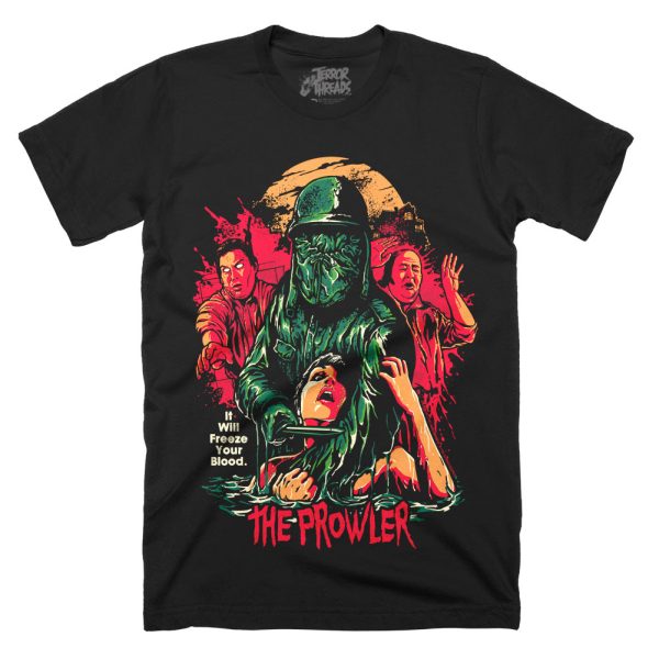 The Prowler Freeze Your Blood T-Shirt Funny Halloween Shirt For Halloween Jezsport.com