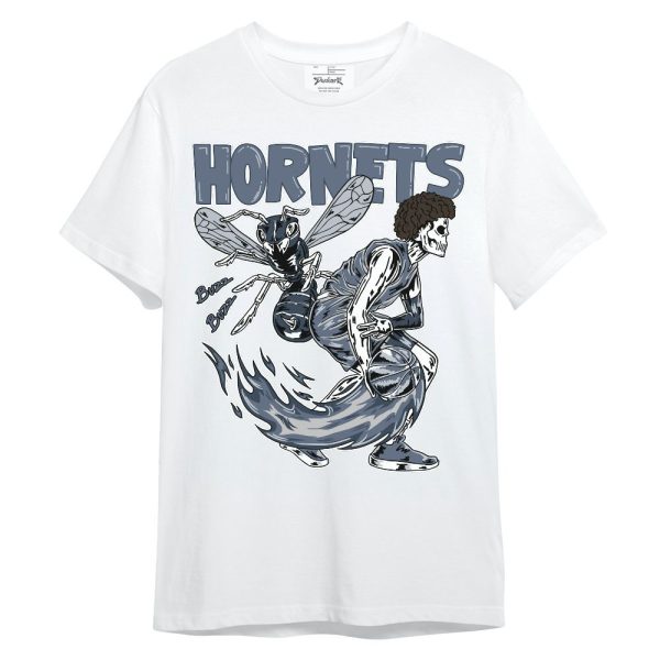 Low Diffused Blue 11s Shirt - Hornet Skeleton Unisex Shirt Matching Jordan Shirt Jezsport.com