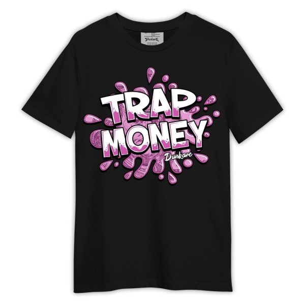 Hyper Violet 4s Shirt, Graphic Trap Money Shirt Outfit Matching Jordan Shirt Jezsport.com