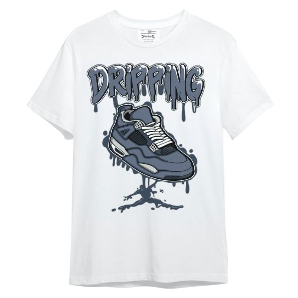 Low Diffused Blue 11s Shirt - Dripping Shoe 4S Graphic Unisex Shirt Matching Jordan Shirt Jezsport.com