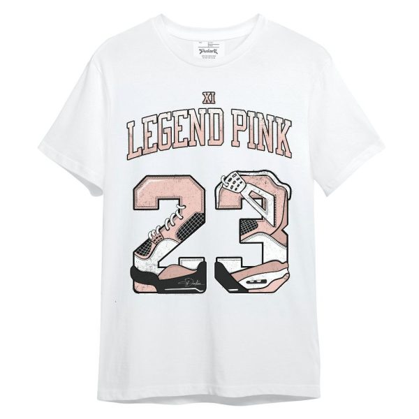 Low Legend Pink 11s Shirt, Number 23 4s Unisex Shirt Matching Jordan Shirt Jezsport.com