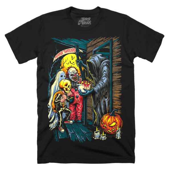 Ghastly Greetings T-Shirt Funny Halloween Shirt For Halloween Jezsport.com