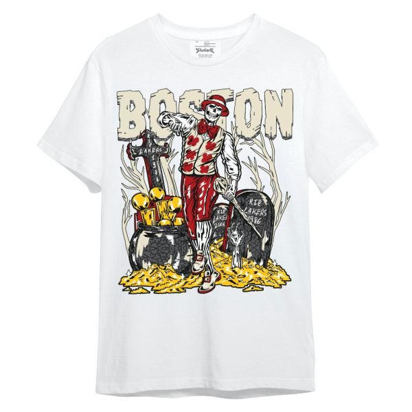 Cement Grey 3s Shirt - Goldrush Skeleton Unisex Shirt Matching Jordan Shirt Jezsport.com