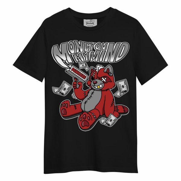 Bred Reimagined 4s Shirt - Money On My Mind Raccoon Unisex Shirt Matching Jordan Shirt Jezsport.com