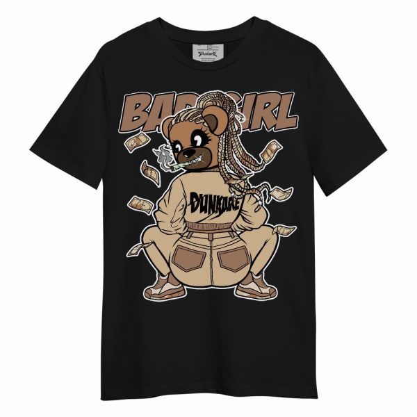 Desert Camo 3s Shirt - Rebellious Girl Bear Unisex Shirt Matching Jordan Shirt Jezsport.com