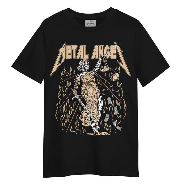 Desert Camo 3s Shirt - Metal Angel Skeleton Shirt Unisex Matching Jordan Shirt Jezsport.com