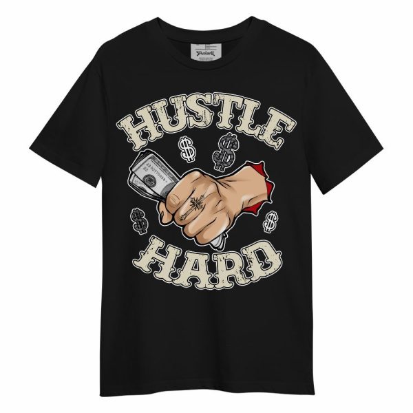 Cement Grey 3s Shirt - Hustles Hard! Unisex Shirt Matching Jordan Shirt Jezsport.com