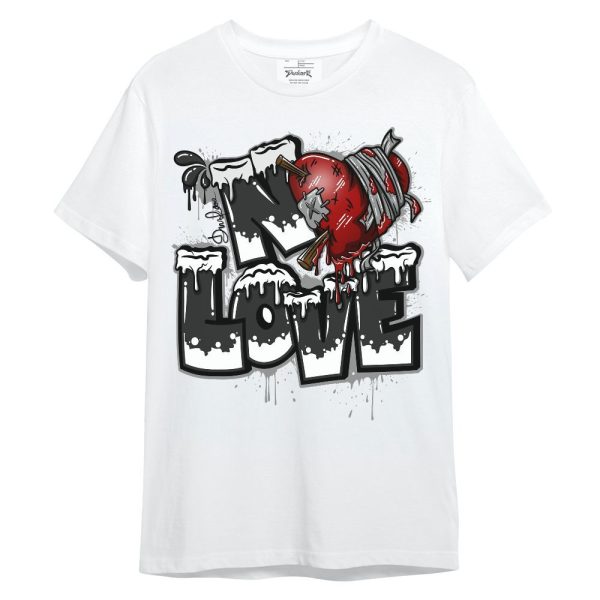 White Thunder 4s Shirt, Drip No Love Unisex Shirt Jezsport.com