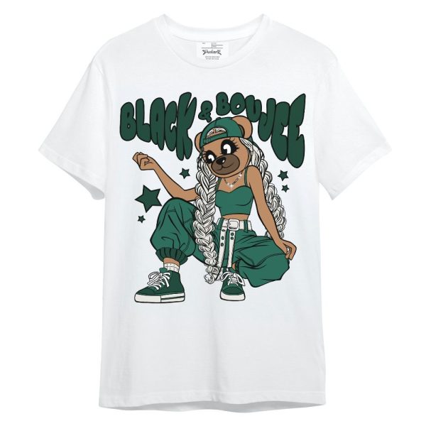 Oxidized Green 4s Shirt - Boujee Girls Bear Unisex Shirt Matching Jordan Shirt Jezsport.com