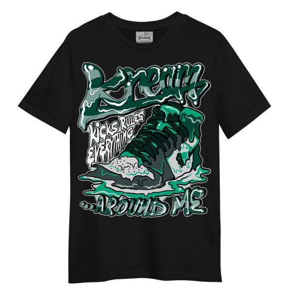 Oxidized Green 4s Shirt - Kreamy Graphic Shirt Unisex Matching Jordan Shirt Jezsport.com