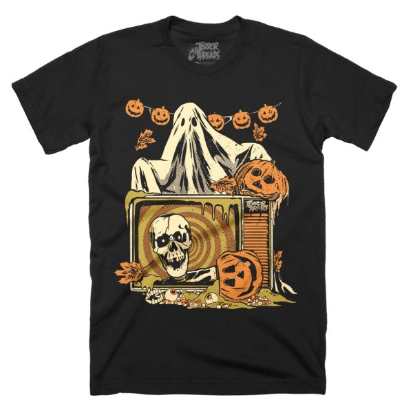 Hallow-vision T-Shirt Funny Halloween Shirt For Halloween Jezsport.com