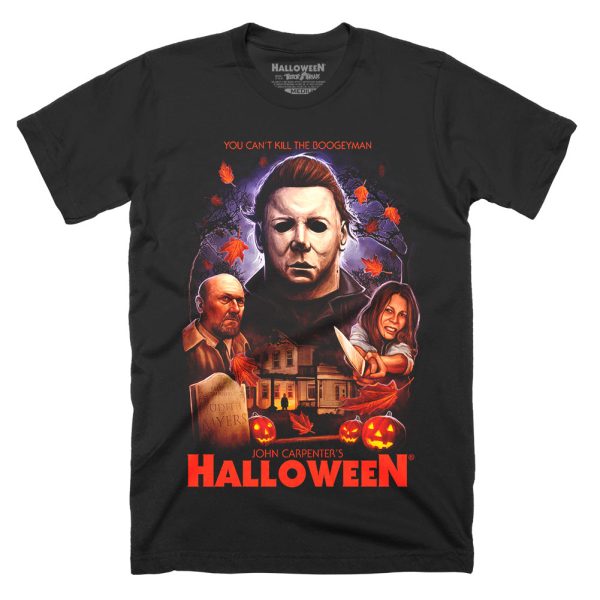 Halloween He's Gonna Get You T-Shirt Funny Halloween Shirt For Halloween Jezsport.com