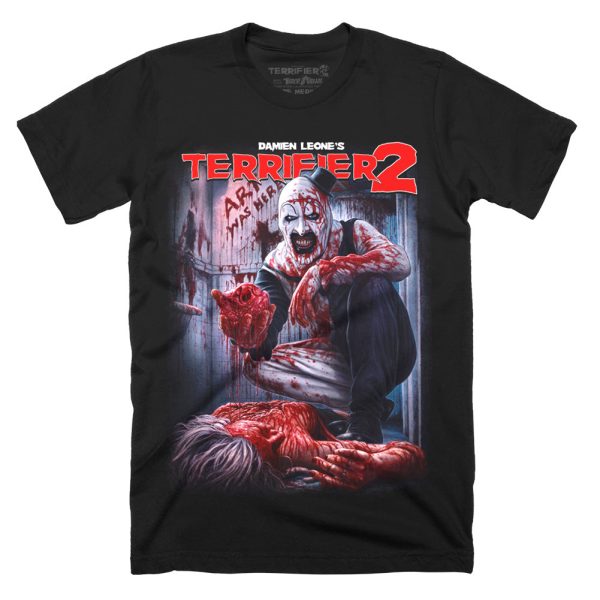 Terrifier 2 Heart Stopper T-ShirtFunny Halloween Shirt For Halloween Jezsport.com