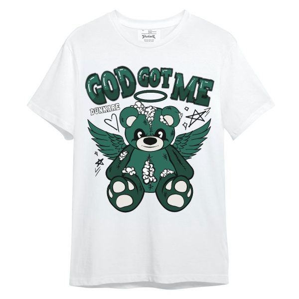 Oxidized Green 4s Shirt - Gods Guides Me Bear Unisex Shirt Matching Jordan Shirt Jezsport.com