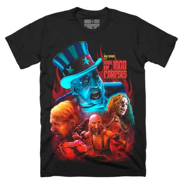 House Of 1000 Corpses Howdy Folks T-Shirt Funny Halloween Shirt For Halloween Jezsport.com