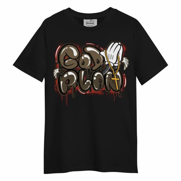 Olive 9s Shirt, Drip GoD Plan Shirt Outfit Unisex Shirt Jezsport.com