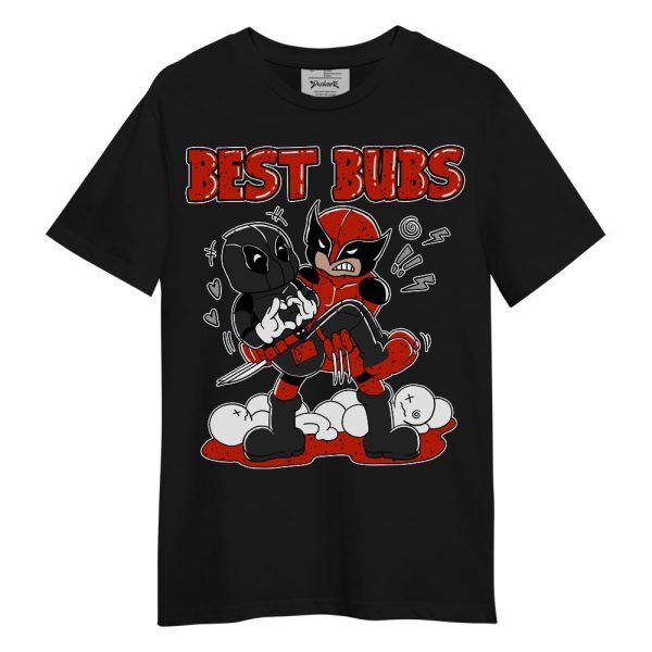 Red Cement 4s Shirt - Bubs Cartoon Unisex Shirt Matching Jordan Shirt Jezsport.com