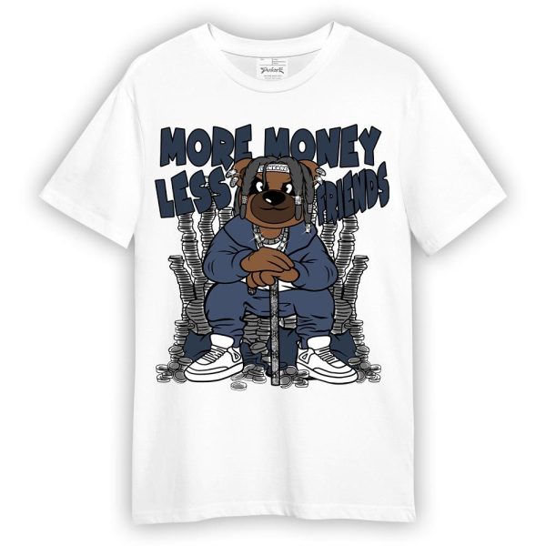 Low Diffused Blue 11s Shirt - More Moneys Bear Shirt Unisex Matching Jordan Shirt Jezsport.com