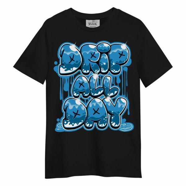 Powder Blue 9s Shirt - DRIPPIN Days Graphic Unisex Shirt Matching Jordan Shirt Jezsport.com