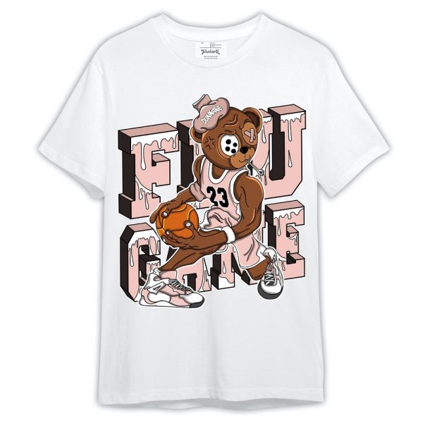 Low Legend Pink 11s Shirt, Graphic Flu Game Bear Shirt Outfit Matching Jordan Shirt Jezsport.com