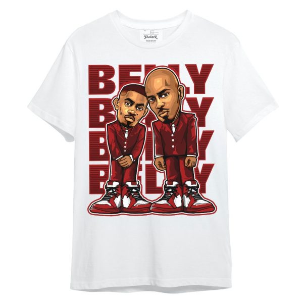 Red Taxi 12s Shirt Belly Sneakers Graphic Unisex Shirt Matching Jordan Shirt Jezsport.com