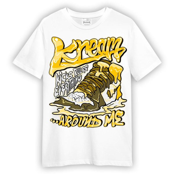 Vivid Sulfur 4s Shirt - Kreamy Graphic Shirt Unisex Matching Jordan Shirt Jezsport.com