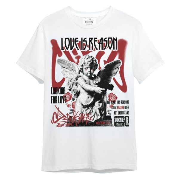 Alternate Flu Game 12s Shirt, Love Is Reason Unisex Shirt Matching Jordan Shirt Jezsport.com