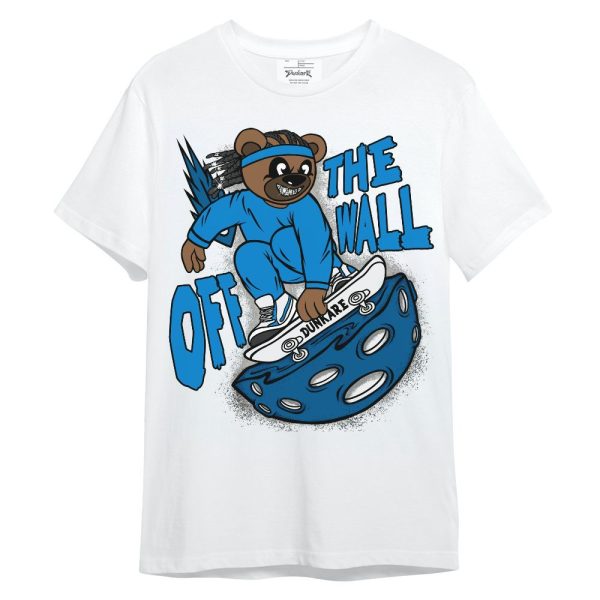 Industrial Blue 4s Shirt - Quirky Bear Unisex Shirt Matching Jordan Shirt Jezsport.com