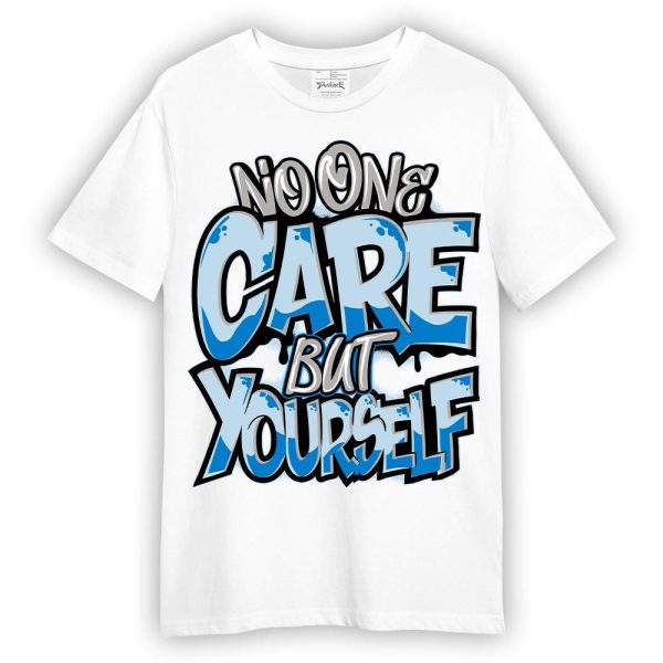 Industrial Blue 4s Shirt - Cares Yourself Graphic Shirt Unisex Matching Jordan Shirt Jezsport.com