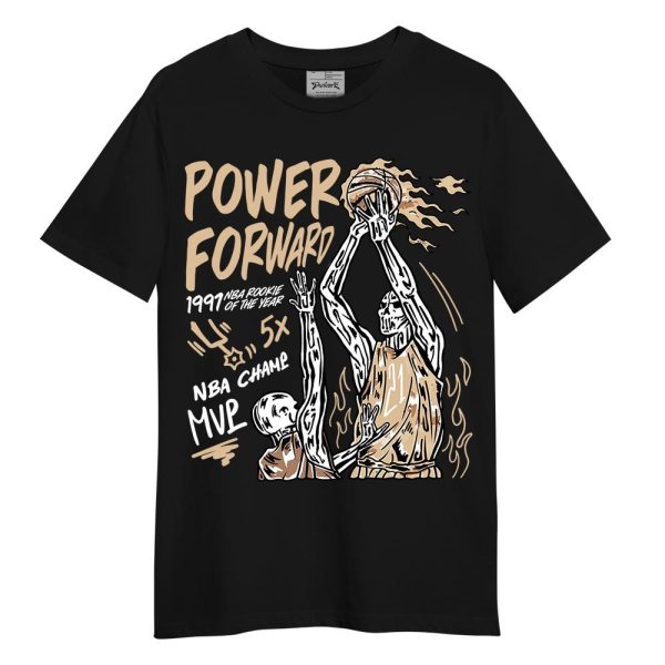 Desert Camo 3s Shirt - Power Shot Skeleton Shirt Unisex Matching Jordan Shirt Jezsport.com