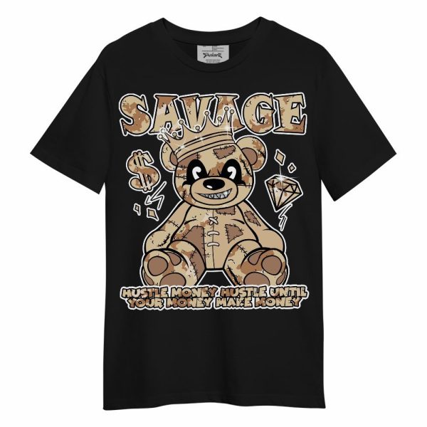 Desert Camo 3s Shirt - Savages Bear Unisex Shirt Matching Jordan Shirt Jezsport.com