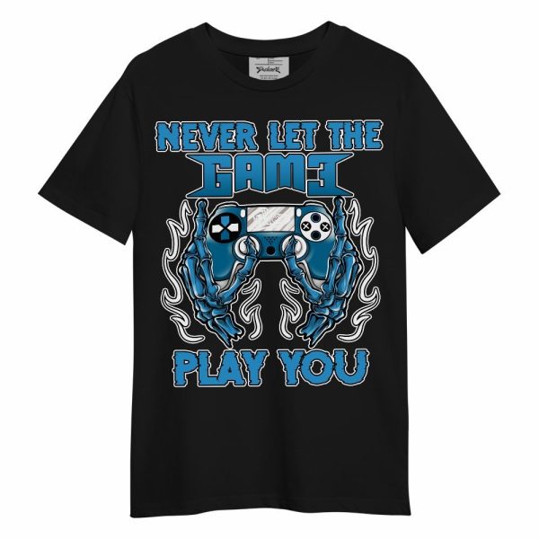 Powder Blue 9s Shirt - PlayGame Skull Unisex Shirt Matching Jordan Shirt Jezsport.com