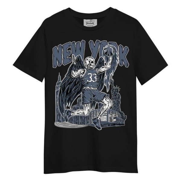 Low Diffused Blue 11s Shirt - Ewing Era Skeleton Unisex Shirt Matching Jordan Shirt Jezsport.com