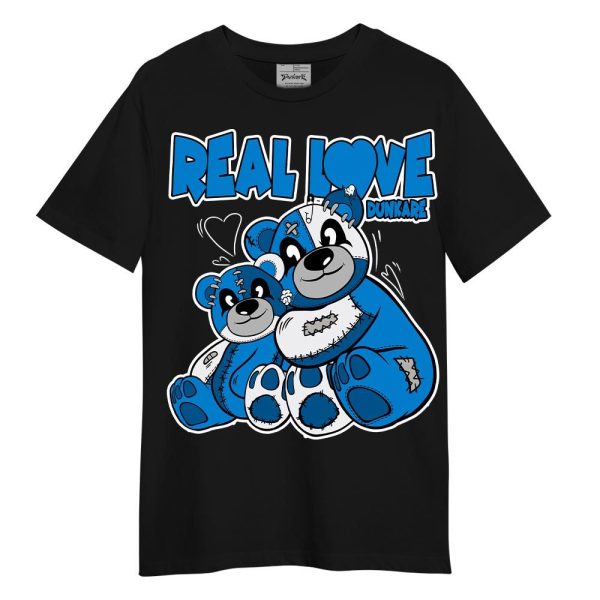 Industrial Blue 4s Shirt - Sincere Fondness Bear Shirt Unisex Matching Jordan Shirt Jezsport.com