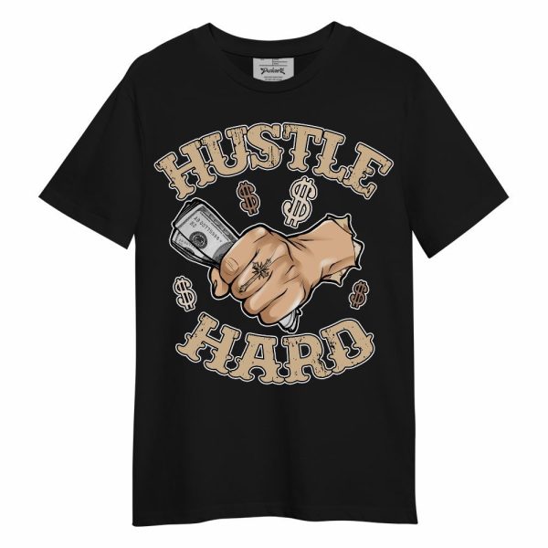 Desert Camo 3s Shirt - Hustles Hard! Unisex Shirt Matching Jordan Shirt Jezsport.com