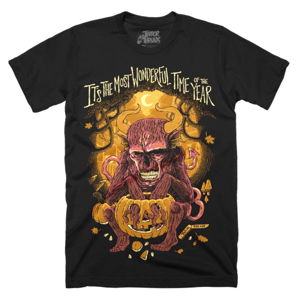 The Most Wonderful Time Of The Year T-Shirt Funny Halloween Shirt For Halloween Jezsport.com