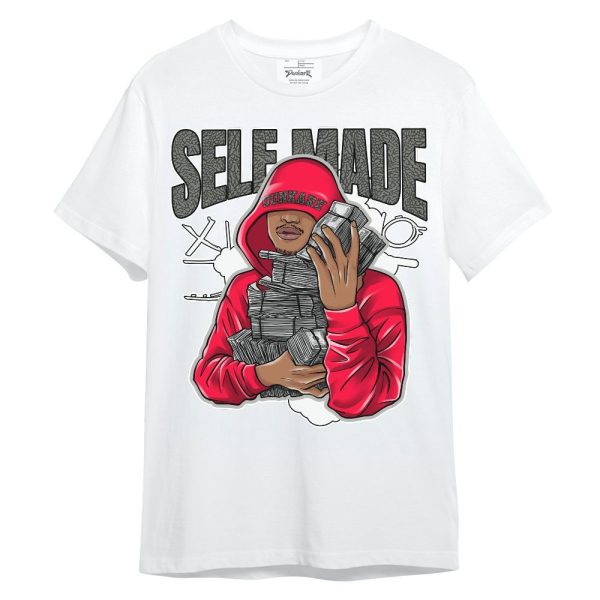 Retro Fire Red 3s Shirt - Selfmade Unqiue Unisex Shirt Matching Jordan Shirt Jezsport.com