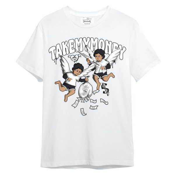 White Thunder 4s Shirt, Take My Money Graphic Unisex Shirt Jezsport.com