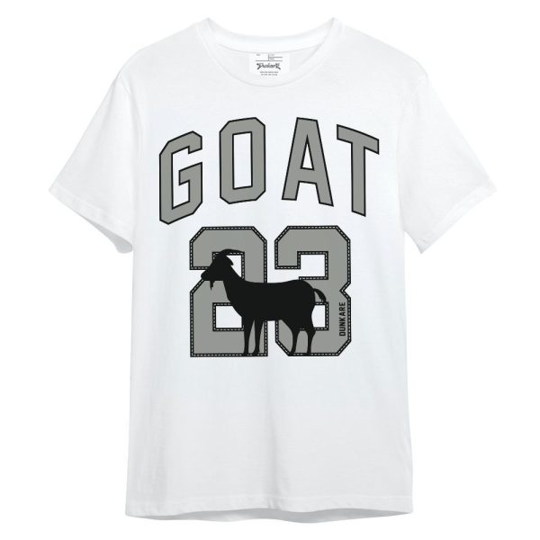 Paris Cement Grey 4s Shirt, 90s Basketball G.O.AT Number 23 Unisex Shirt Matching Jordan Shirt Jezsport.com