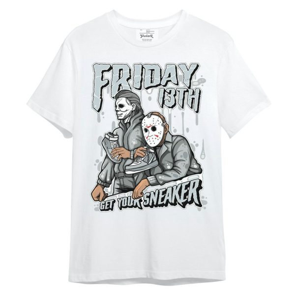 Black Wolf Grey 12s Shirt - Friday Halloween Sneakers Graphic Unisex Shirt Funny Halloween Shirt For Halloween Jezsport.com