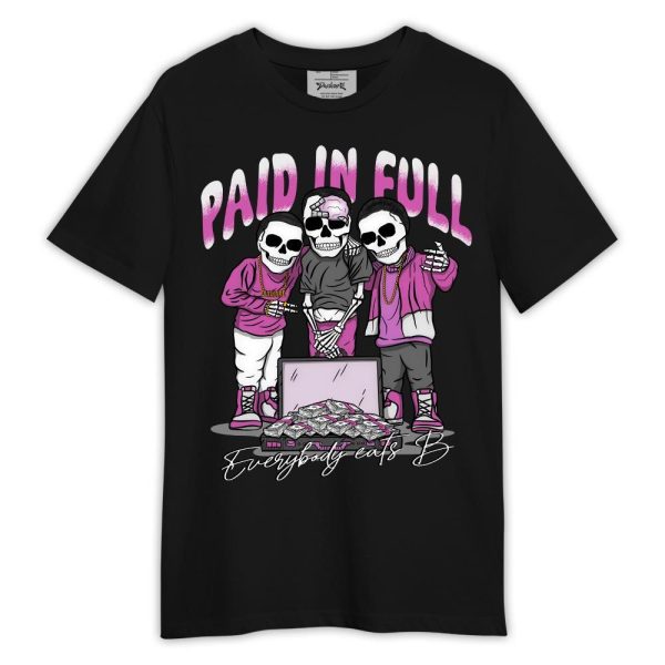 Hyper Violet 4s Shirt, Everybody Paid In Full Shirt Outfit Matching Jordan Shirt Jezsport.com