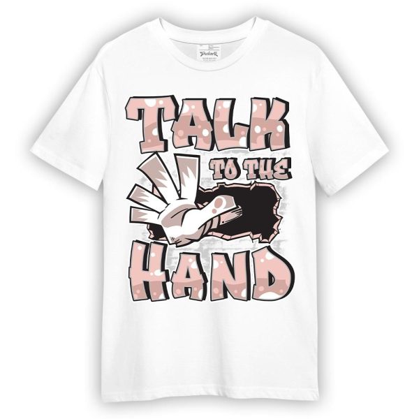 Low Legend Pink 11s Shirt - Talk To Hand Graphic Shirt Unisex Matching Jordan Shirt Jezsport.com