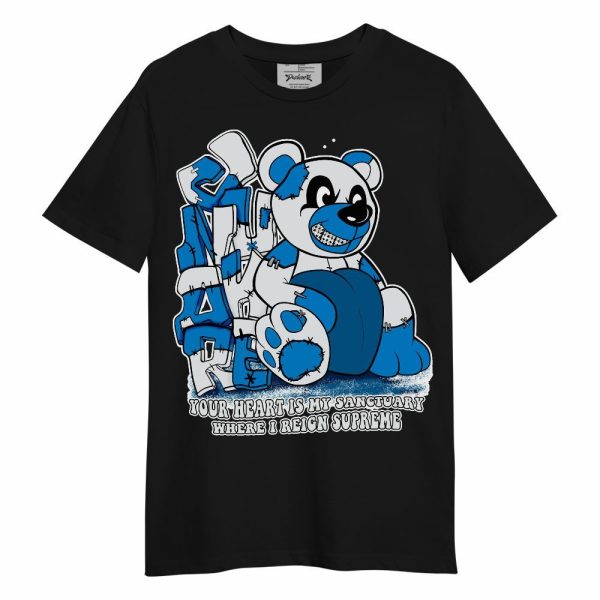 Industrial Blue 4s Shirt - Possession Bear Shirt Unisex Oufit Unisex Shirt Matching Jordan Shirt Jezsport.com