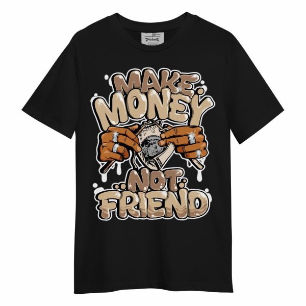 Desert Camo 3s Shirt - Make Money Not Friend Graphic Unisex Shirt Matching Jordan Shirt Jezsport.com