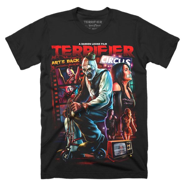 Terrifier Joy Ride T-Shirt Funny Halloween Shirt For Halloween Jezsport.com