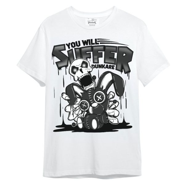 White Thunder 4s Shirt, You Will Suffer Unisex Shirt Jezsport.com